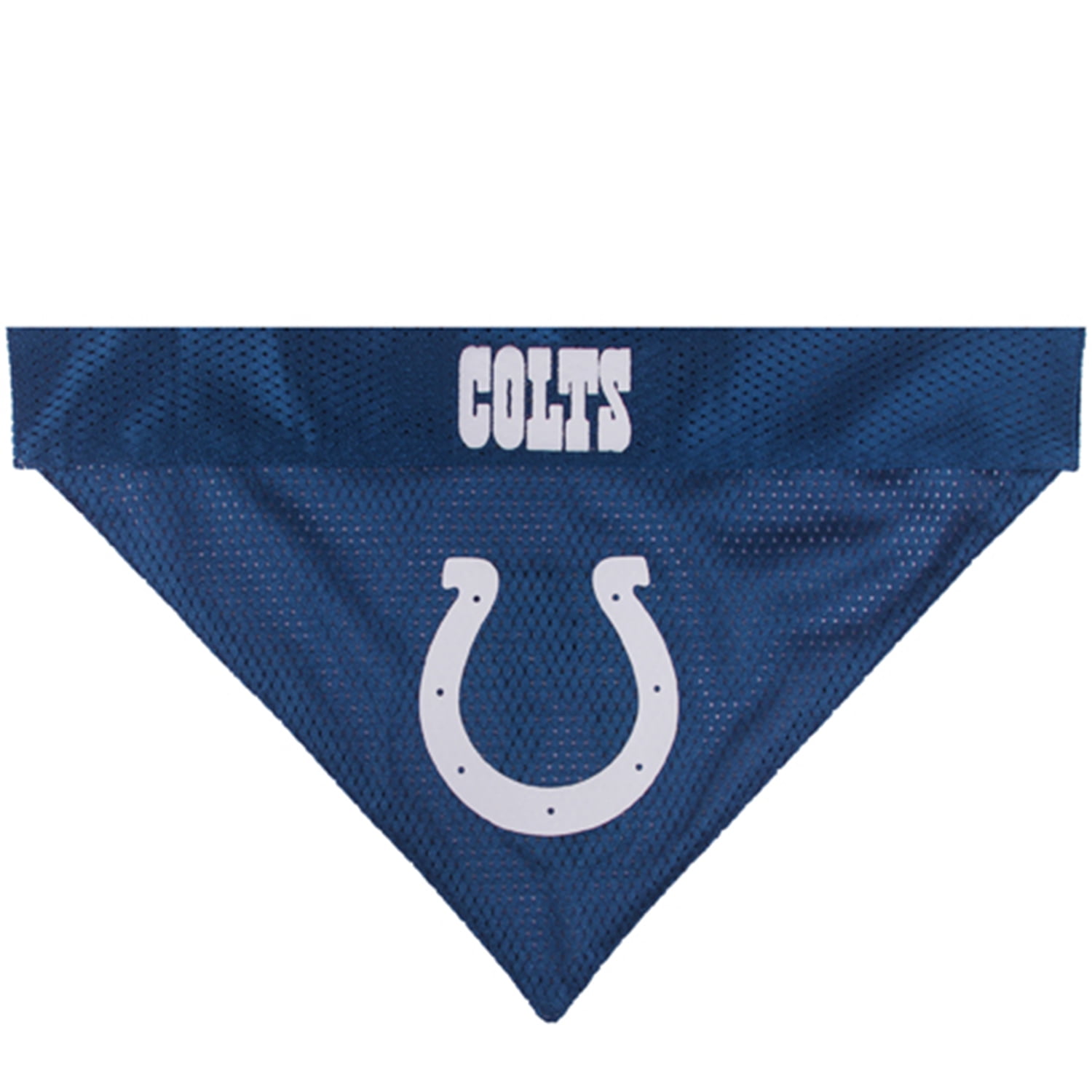 Pets First Nfl Indianapolis Colts Reversible Bandana -Home & Away Mesh & Premium Embroidery For Dogs & Cats