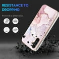 thumbnail image 3 of Case Compatible with Samsung Galaxy A14 5G Cases Samsung A14 5G Phone Case Ultra Thin Anti-Scratch Marble Protective case (Pink), 3 of 14