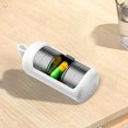 thumbnail image 2 of 3-Compartment Portable Pill Organizer, Compact Travel Medication Box with Slide Lids, Durable Plastic Design for Daily Vitamins, Easy-Carry Case for Home Office Trips, 2 of 9