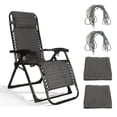 thumbnail image 1 of 2 Repent Tissu Zéro Gravité Chaise Inclinable Losange, 1 of 8