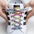 thumbnail image 2 of Nuevos Cordones magnéticos Elásticos Sin atar Cordones de zapatos Cordones de bloqueo plano Niños Zapatillas de deporte para adultos Cordones perezosos Talla única para todos los zapatosChina Gao Jinjia LED, 2 of 2