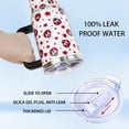 thumbnail image 4 of Ladybug 40 Oz Tumbler with Handle & Straw - Insulated Red Water Bottle Cup, Ladybug Themed Gift for Women, Girls, Birthday, Ladybug Fans (All Ages), 4 of 6
