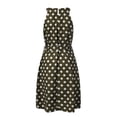 thumbnail image 4 of SMihono Robe d'Été pour Femmes Grande Taille Mode à Pois Sans Manches Épaules Dénudées Décontractée Ample, 4 of 4