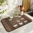 thumbnail image 3 of Innovative 19.5x12in Coffee Bar Mat - Anti-Slip Silicone, Super Absorbent for Countertops, Perfect Under Coffee Makers, Pots and Espresso Machines, Coffee Drying Mat Ideal Decor Gift, 3 of 7