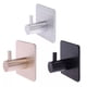 thumbnail image 2 of Perchero de pared autoadhesivo de aleación de aluminio, soporte para llaves, ganchos para toallas, perchero para colgar ropa, accesorios para el hogar y el baño, 2 of 4
