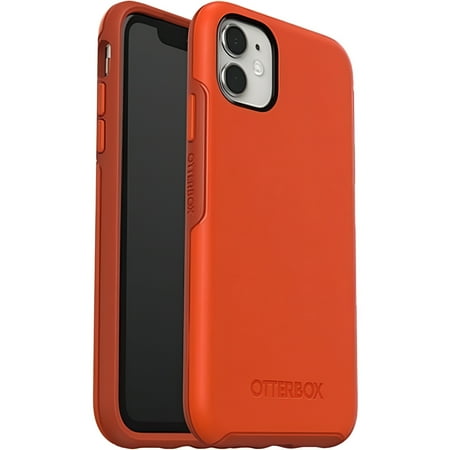 OtterBox - Symmetry Series Case for Apple® iPhone® 11 - Risk Tiger Red/Orange