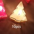 thumbnail image 4 of 10 Uds. de portavelas transparentes para velas de té, resistentes al calor, tazas para velas, molde para aniversario, regalo de boda, decoraciones de árbol de Navidad Baoblaze Porta vela, 4 of 8