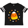 thumbnail image 3 of Inktastic Cute Halloween Candy Corn Boys or Girls Toddler T-Shirt, 3 of 5