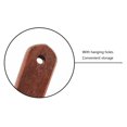 thumbnail image 3 of Espátula De Aplicación De Cera Varilla De Aplicación De Acero Inoxidable Finamente Pulida Con Mango De Madera Natural Herramienta De Depilación De Cera Gruesa De 0,7 Mm Para Depilación 3 Uds Sweethay CE002312-00, 3 of 6