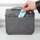thumbnail image 3 of Bolsa de almacenamiento portátil de tela Oxford para hombres y mujeres, organizador de artículos de tocador, bolsa de cosméticos impermeable, bolsa de lavado colgante de viaje, 3 of 5