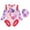 Red, variant on LRen 2t Swimsuit Girl Long Sleeve Swimsuit Two Piece Rash Guard Bathing Suit with Upf 50  Sun Protection Soft Crew Neck Swimwear Girls' Swimwear