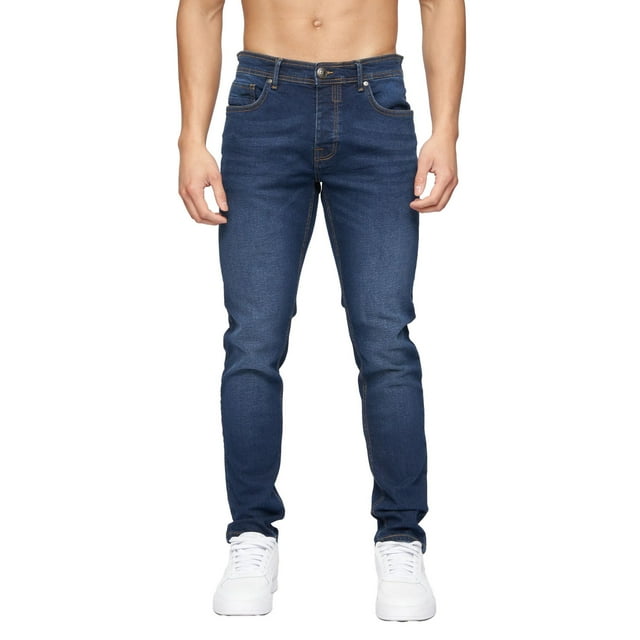 Crosshatch Jeans Buraca Ajustés pour Hommes