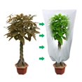thumbnail image 1 of Uds. Bolsa protectora blanca cálida para plantas, arbustos y árboles, protección contra heladas, jardín, invierno (cremallera de 240x200CM + cordón), 1 of 5