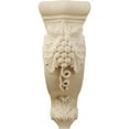 thumbnail image 2 of Ekena Millwork 4 1/4"W x 8"D x 13 1/4"H Devon Grapes & Vines Corbel, Rubberwood, 2 of 4