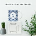 thumbnail image 4 of Koyal Wholesale Ceramic Coffee Mug, Moroccan Monogram  X, 4 of 5