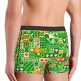 thumbnail image 5 of Balery St Patrick's Day6 Men's Boxer Briefs, Soft and Breathable Cotton Underwear with nylon Waistband-Small, 5 of 9