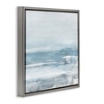 thumbnail image 4 of Stupell Industries Foggy Ocean Abstraction Abstract Painting Gray Floater Framed Canvas Art Print Wall Art, 25 x 25, 4 of 10