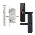 thumbnail image 1 of Door Lock, Tuya Electronic Smart Door Lock With Biometric Fingerprint / Smart Card / Password / Key Unlock/ USB Emergency Charge ,Easy to Install, 1 of 5