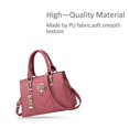 thumbnail image 2 of Women's Handbag Top Handles Shoulder Bag Classic Handbag for Women, Rubber Powder, 2 of 7
