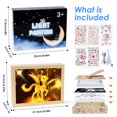 thumbnail image 5 of Diamond Arts and Crafts for Kids Girls Gifts Age 5 6 7 8 9 Year Old LED Photo Frame Lamp for 7 8 9 10 11 12 Year Old Kid Girls Birthday Prensents Girls Toys Age 6-12 Night Light for Home Decor, 5 of 7