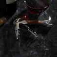 thumbnail image 5 of Viski Admiral Wood Handle Corkscrew Wine Opener for Birthday, Wedding Party, 5 of 7