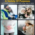 thumbnail image 6 of HIBIBUD 2026 New Hand Warmers Rechargeable 2400Mah Electric Hot Hands Hand Warmers Portable Pocket Heater for Women Man Camping Winter Warm Cell Phone and You, 6 of 7