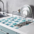 Coastal Sea Turtle Dish Drying Mat for Kitchen Counter,Nautical ...