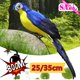 thumbnail image 1 of New 35/25cm Simulation Parrot Garden Decoration Creative Lawn Figurine Ornament Animal Bird Outdoor Garden Party Prop Decoration725cm He Qiyong unisex, 1 of 1
