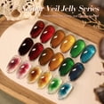 thumbnail image 2 of Esmalte de uñas Born Pretty Jelly Gel Sheer Crystal, 7 ml, 6 colores, 2 of 9