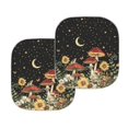 thumbnail image 2 of Yuyamidu Mushroom Sun Shade for Car Windshield Sunflower Car Sun Shade Windshield Daisy Automotive Sun Visor Vehicle Accessories 2 Packs Universal Car Sun Shade Heat Protection, 2 of 5