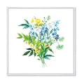 thumbnail image 1 of Designart Meadow Flowers Garland FLOAT FRAME WALL ART, 1 of 4