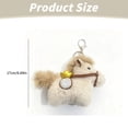 thumbnail image 3 of Homesteed 2026 Year of the Horse Plush Keychain Bag Charm Chinese New Year Mascot Soft Pendant Instant Wealth Luck Holiday Decoration, 3 of 9