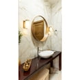 thumbnail image 3 of Z-Lite Burk 1 Light Wall Sconce, Luxe Gold, 3 of 8