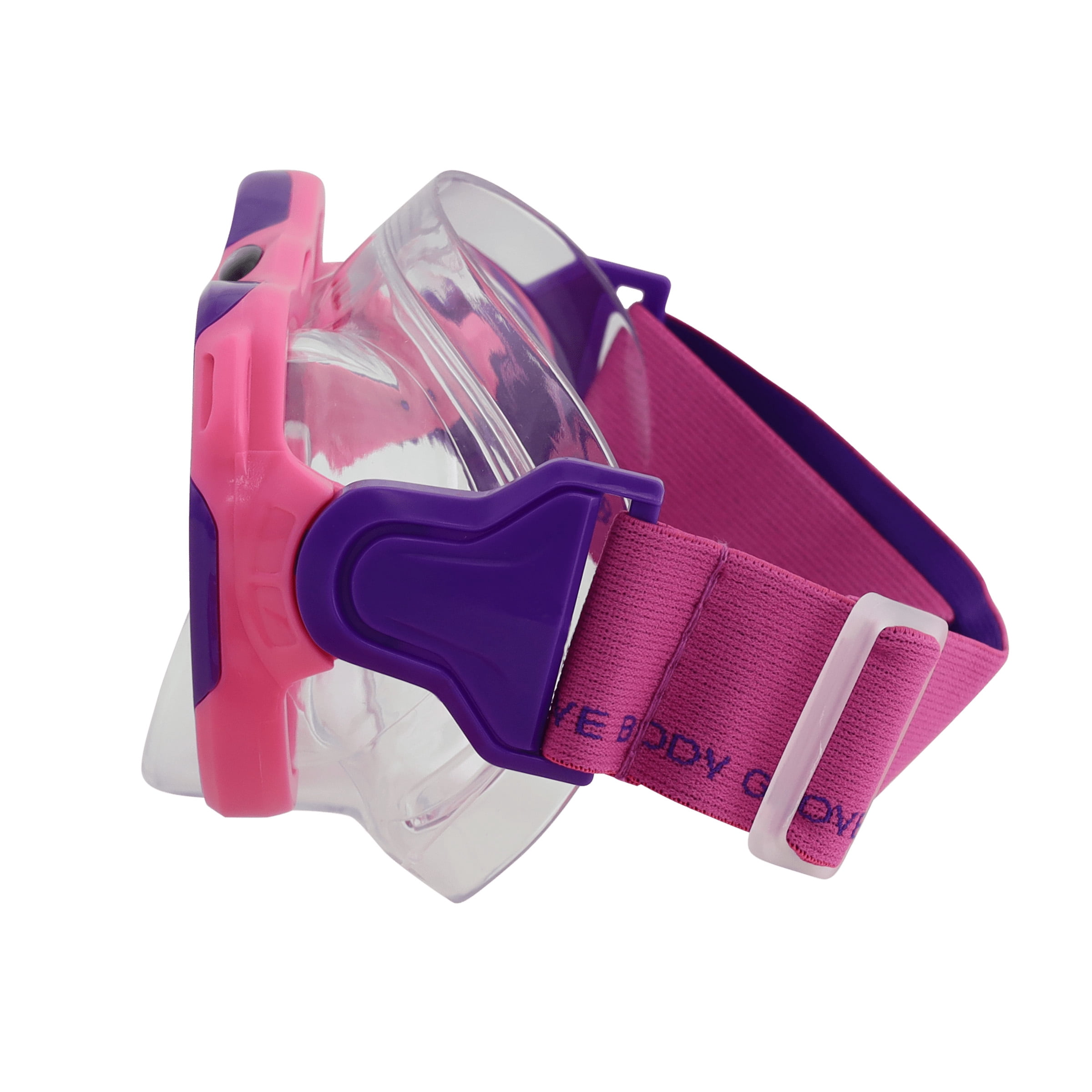 Body Glove Junior Grape Swimming Diving Snorkeling Mask, Pink