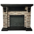thumbnail image 3 of 45-Inch Brown Modern Electric Fireplace with 23-Inch Firebox and Remote, 3 of 6