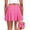 #2030:1 Pack, Rose Red, variant on Women's 2-in-1 High Waisted Pleated Skort with Pockets- Flowy A-Line Tennis Golf Skirt with Built-in Shorts,Black,S