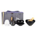 thumbnail image 1 of Juego de té de cerámica de estilo japonés, kit de soporte para batidor de té, herramienta de servicio, accesorios para la ceremonia del té, tipo 3, 1 of 8