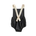 thumbnail image 3 of Seyurigaoka Toddler Rainbow Embroidery Bodysuit, Sleeveless Suspender Romper, 3 of 6