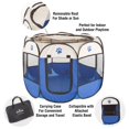 thumbnail image 5 of PETMAKER Pop-Up Pet Playpen with Carrying Case for Indoor/Outdoor Use -by  (Blue), 5 of 5