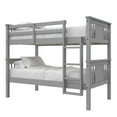 thumbnail image 6 of Better Homes & Gardens Flynn Twin Size Bunk Bed for Kids, Gray, 6 of 18