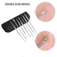 thumbnail image 2 of 7Pcs en Acier Inoxydable Pimple Broches Tête Noire Extracteur Comedone Détachant Popper, 2 of 9