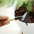 thumbnail image 4 of 3Pcs Gardening Tools Set Shovel Small Garden Rake and Hand Trowel Mini Indoor Garden Tools, 4 of 10