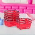 thumbnail image 3 of RUNROTOO 20Pack Portable Plastic Baskets Mini Shopping for Children Hobbyists Home Decor and Storage, 3 of 6