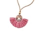thumbnail image 1 of Collar de Tela Sonducket con Colgante Rosa Oscuro AP014599-16, 1 of 6