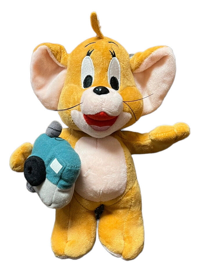 Camera Tourist Jerry Mouse From Tom & Jerry Cartoon Plush Doll Soft ...