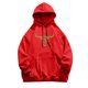 thumbnail image 4 of MHFRRA Sudadera con Capucha y Cordón con Estampado de Cabeza de Toro para Hombre, Estilo Informal, Cómoda, para Uso Diario Rojo, 4 of 4