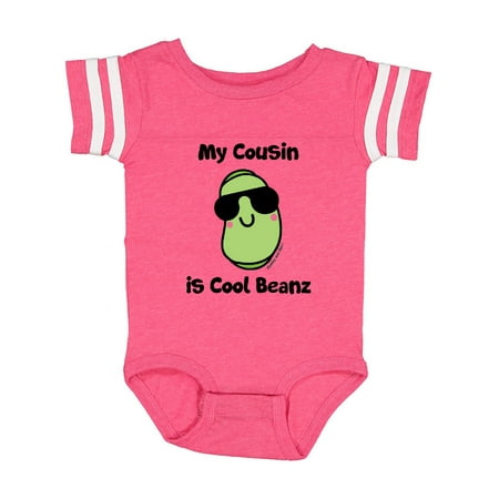 

Inktastic Cool Beans Cousin Gift Baby Boy or Baby Girl Bodysuit