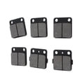 thumbnail image 4 of 3GD W0045 01 00,  Replace Brake Pads Set 6pcs Front Rear Brake Pads  for Warrior 350 YFM350 1989-2004, 4 of 7