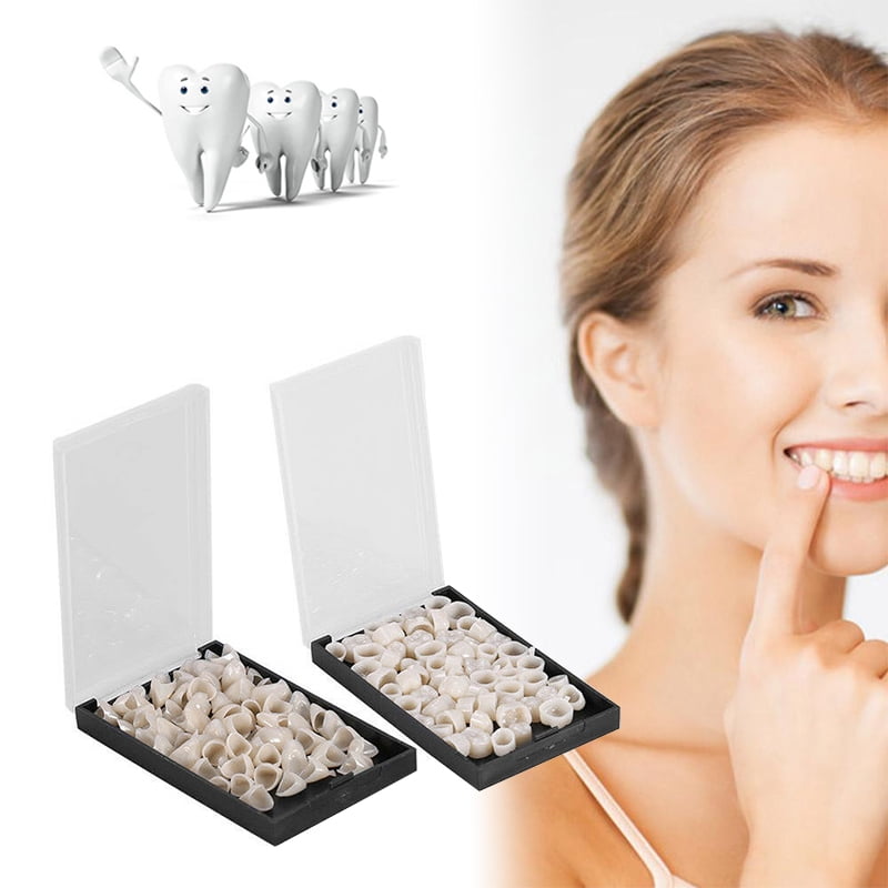 50pcs Molars Front Teeth Dental Crown Dentistry Temporarily,Front