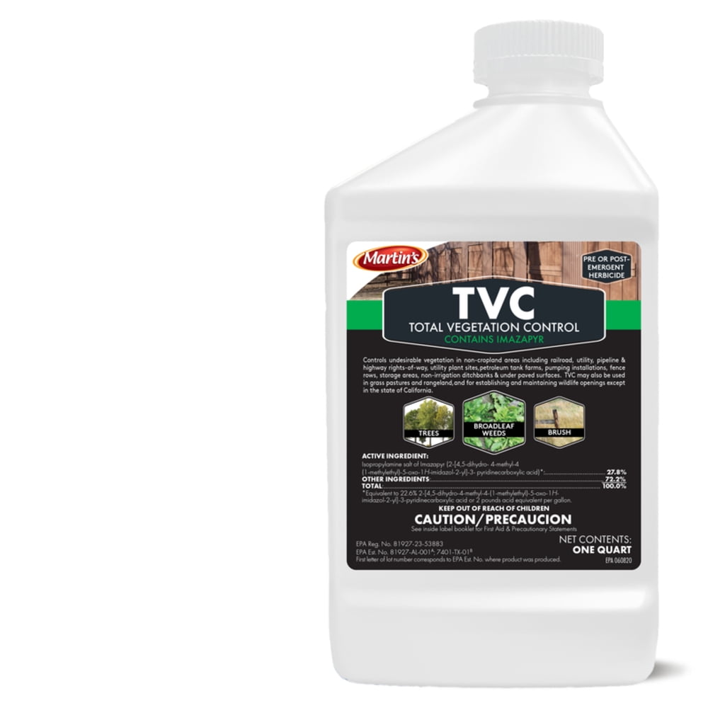 Control Solutions Martin's TVC Total Vegetation Control Weed Killer, 1 Qt